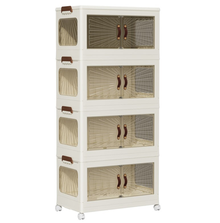 Home Kid Clothes, Toy Organizer, Folding Plastic Storage box