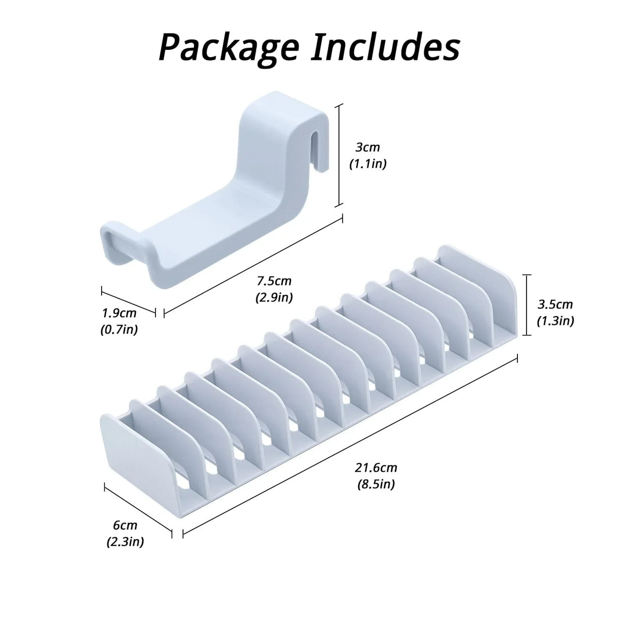 DOBE Storage Set For PS - White