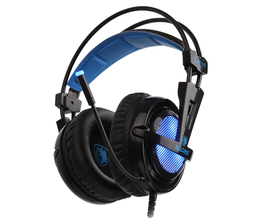 SADES Locust Plus 7.1 Surround Sound Headphones