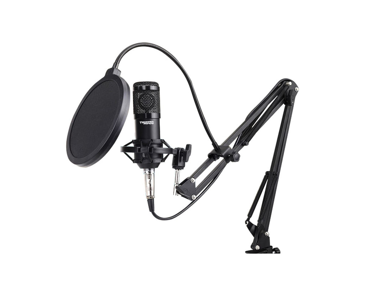 Twisted Minds W104 Professional Gaming USB Condenser Microphone - Black