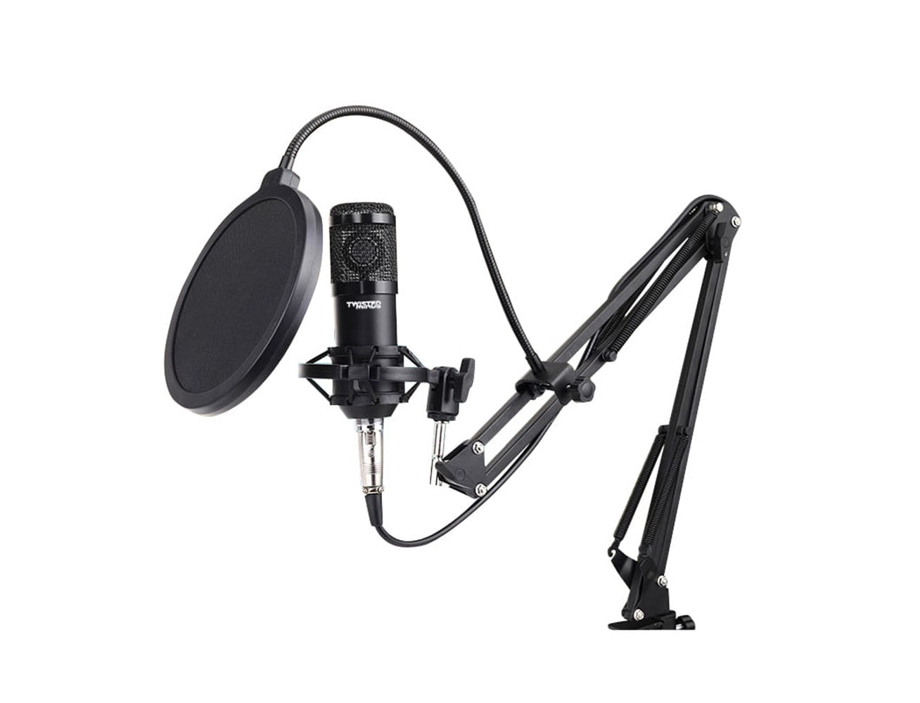 Twisted Minds W104 Professional Gaming USB Condenser Microphone - Black