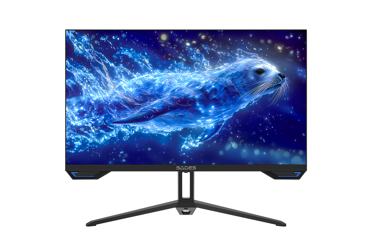 Sades SL-Sealion Pro SA-F04F27B, 27" FHD 1920x1080, 144Hz, 1 ms, IPS, Flat Gaming Monitor - Black