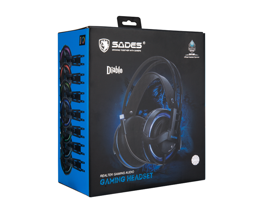 Sades Diablo Professional gaming headset SA-916 (Limited Edition)
