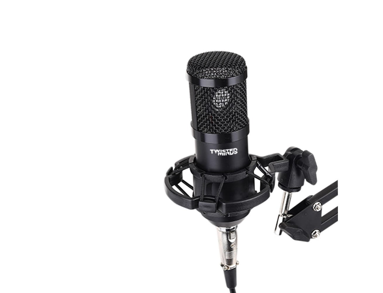Twisted Minds W104 Professional Gaming USB Condenser Microphone - Black