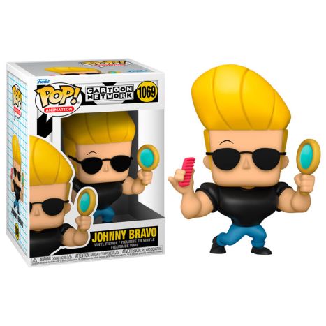 Pop! Animation: Johnny Bravo - Johnny w/Mirror & Com
