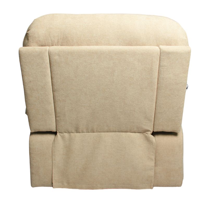 Black Bull Premium Sofa Swivel Rocker Recliner Size (H:110 W: 86 cm) – Fabric Beige (Installation Not Included)