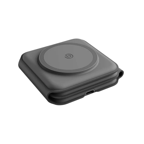 Energea BAZIC GOMAG TRIO PLUS, 3IN1 ELEVATED FOLDABLE MAGNETIC WIRELESS CHARGER 15W IPHONE/WATCH/AIRPODS - GREY