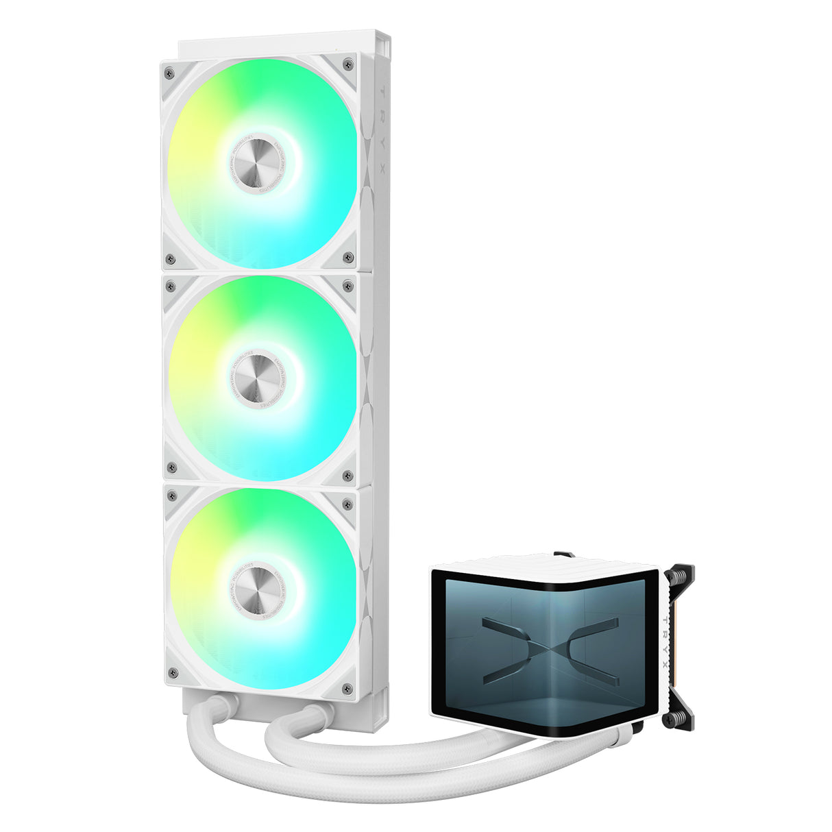 TRYX Panorama ARGB 360mm Liquid Cooler - White