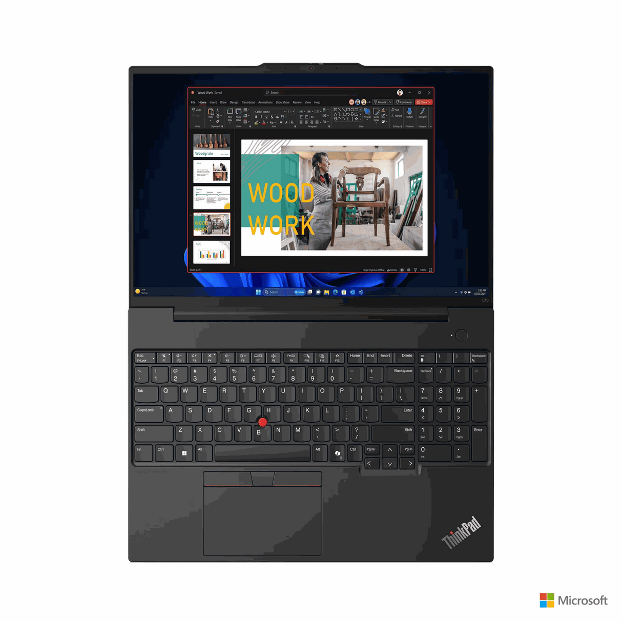 Lenovo ThinkPad E16 Gen 2 Intel Core Ultra 5 125U, 12C/16" WUXGA/8GB DDR5 Ram/512GB M.2 Opal 2.0 NVMe SSD/Integrated Intel Graphics/DOS/Eng.-Arabic/Black/1YW / Topload Case