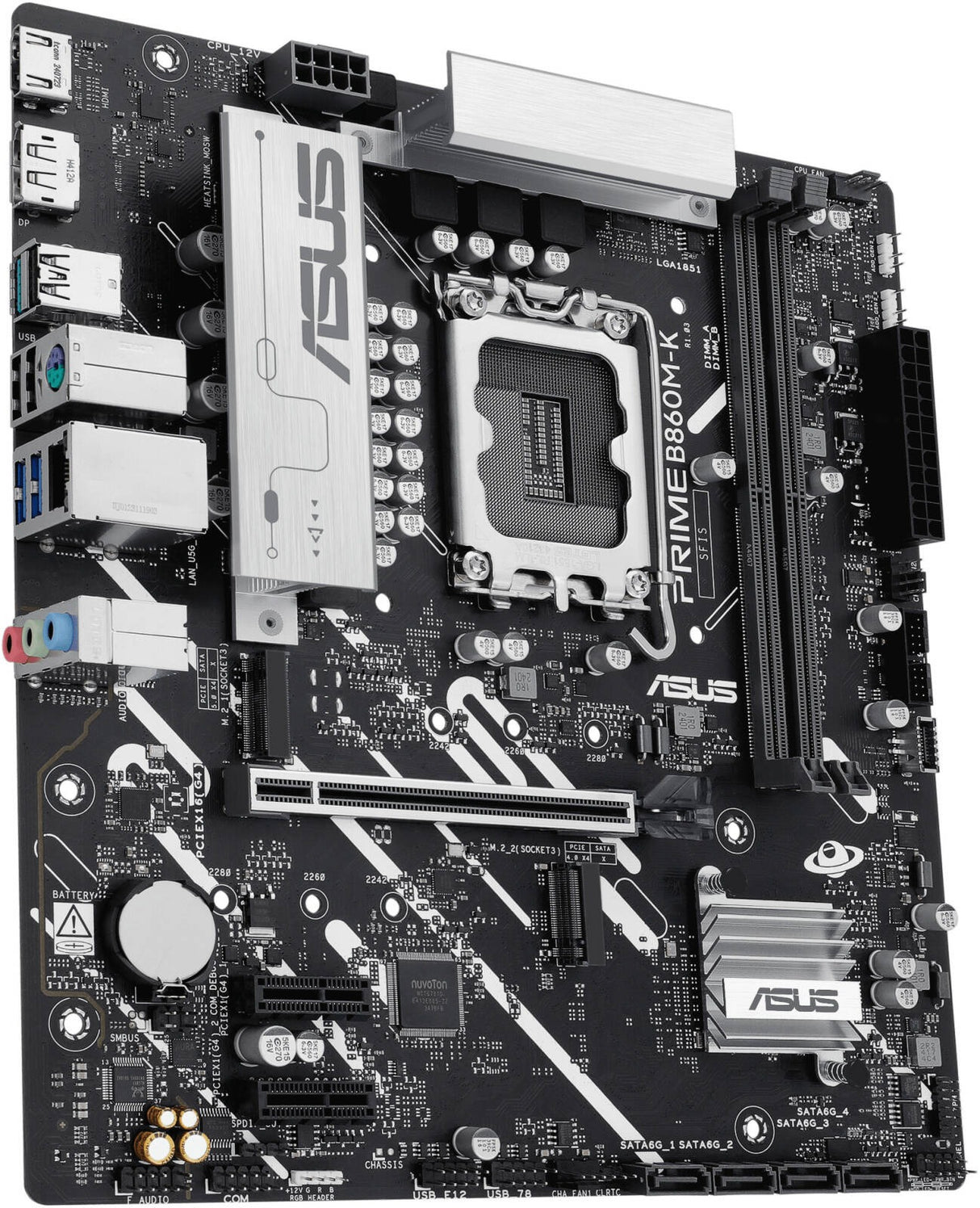 ASUS Prime B860M-K LGA 1851 Micro-ATX Motherboard