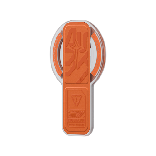 Skinarma Arch Xe Magnetic 2 in 1 Grip & Stand Compatible with Magnetic Car mount - Orange