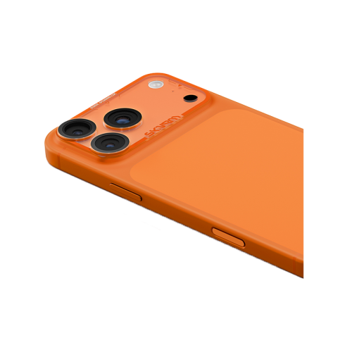 SKINARMA IPHONE 17 PRO MAX FULL MATTE CAMERA LENS PROTECTOR MAGMA - ORANGE