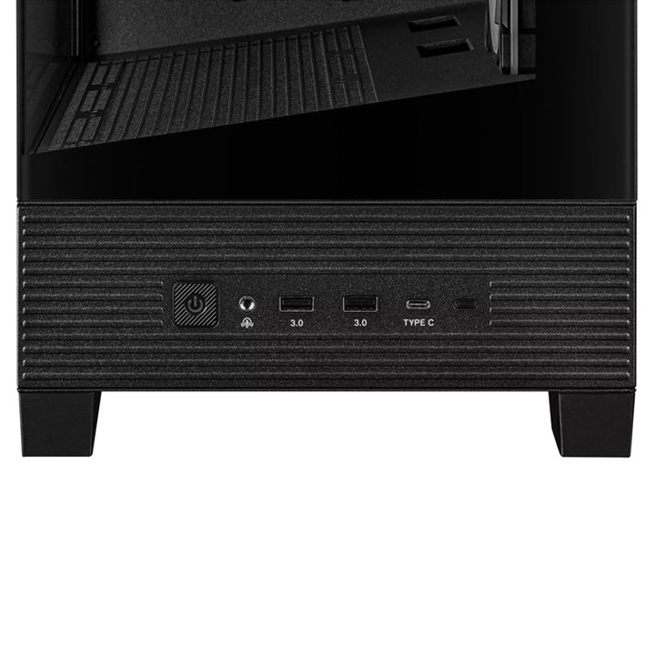 Asus A31 Plus ATX Mid Tower Gaming PC Case - Black (4 ARGB Fans Included)