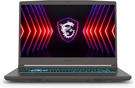 Gaming Laptop MSI Thin A15 AI 15.6” 144Hz FHD ,AMD Ryzen R9-8945HS, NVIDIA Geforce RTX 4060, 16GB DDR5, 1TB NVMe SSD, Black,Win 11 Backlit English Keyboard