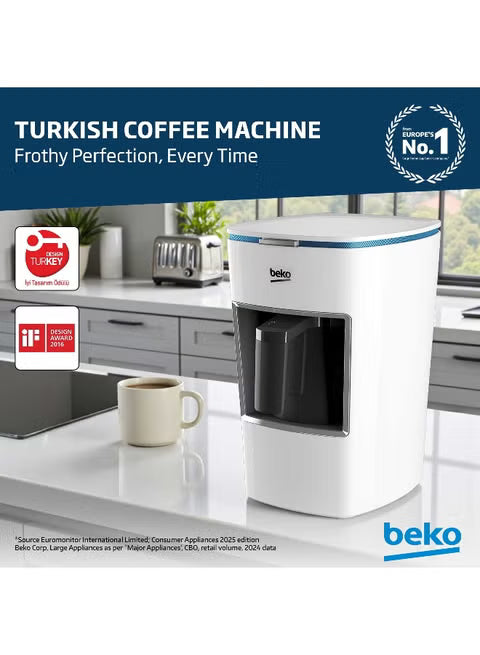 BEKO BKK-2300 Turkish Coffee Maker - 670W - (White)