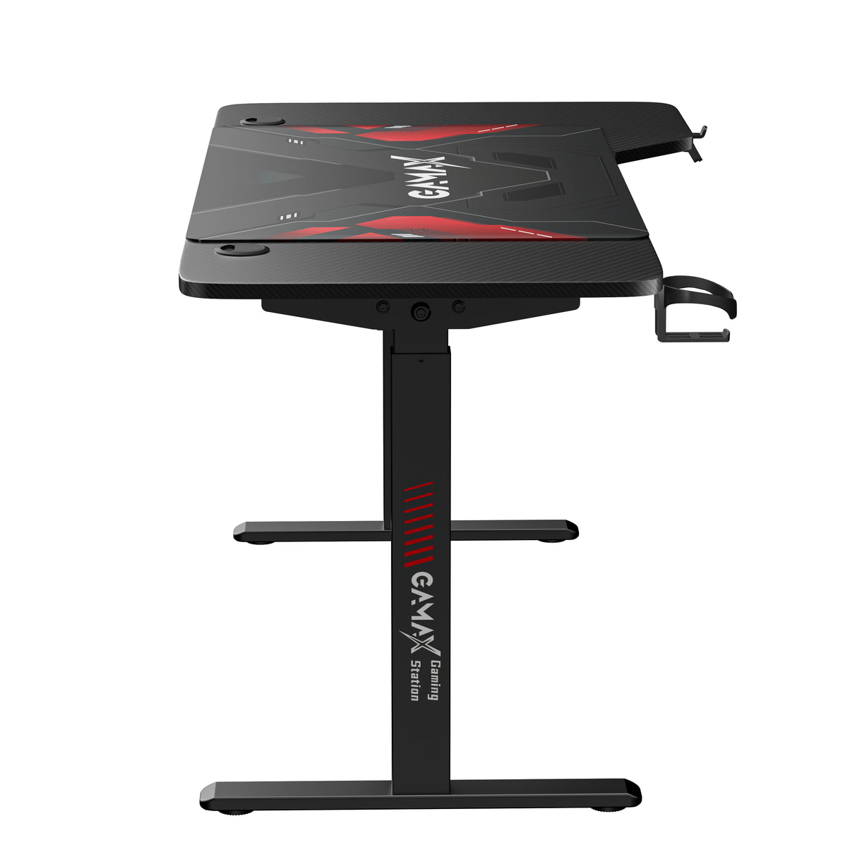 Gamax HA-04 Gaming Hydraulic Table 140*74*(73 Up to 118)cm (L-Shaped) - Right ( Installation not included )
