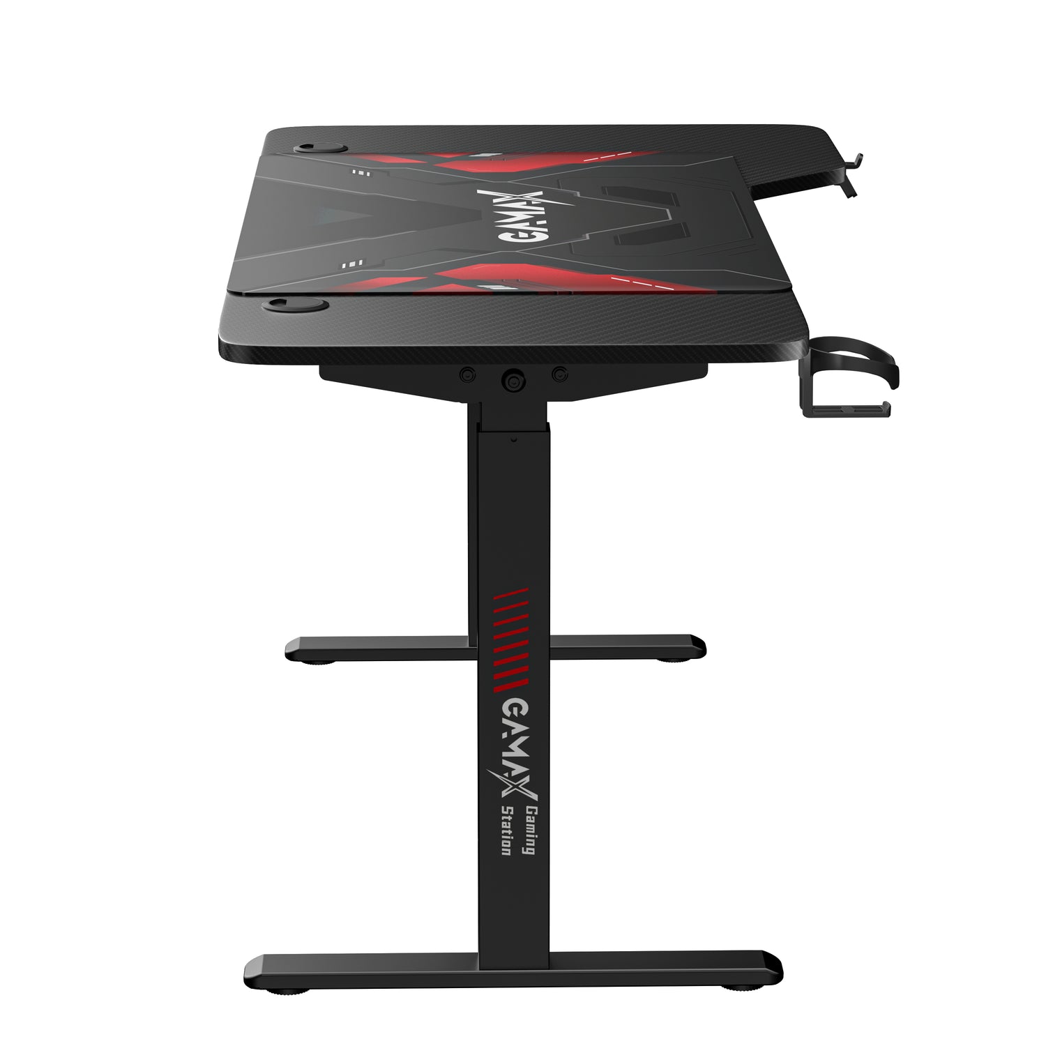 Gamax HA-04 Gaming Hydraulic Table 140*74*(73 Up to 118)cm (L-Shaped) - Right ( Installation not included )