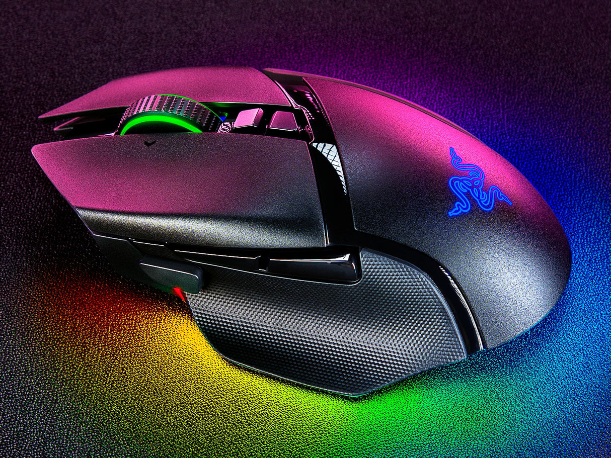 Razer Basilisk V3 Pro Customizable Wireless Ergonomic Gaming Mouse - Black RZ01-04620100-R3U1