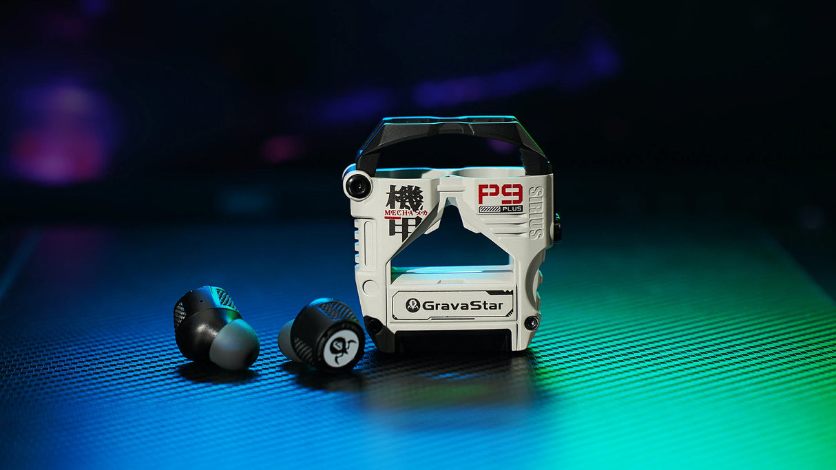 GravaStar Sirius P9 Plus ANC TWS Earbuds - White