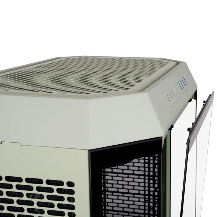 Thermaltake The Tower 600 ATX Mid Tower Gaming PC Case - Matcha Green (2 PWM Fans Included)