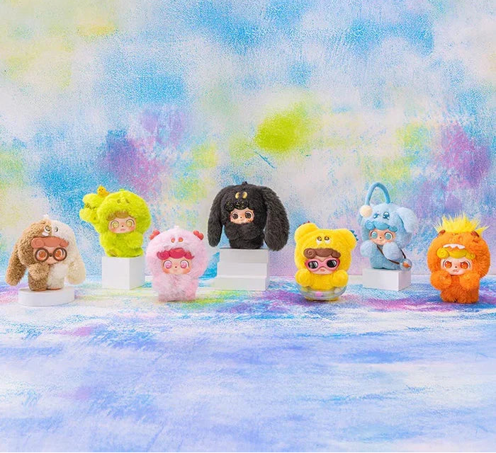Q.Kid Emotional Hairy Monsters Series Plush (Blind Box) selling per piece - JO-2025025
