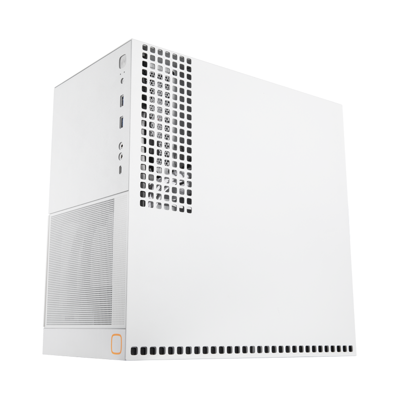 Geometric Future Model 4 King Arthur Compact 35L with enhanced flexibility ATX PC Case - White