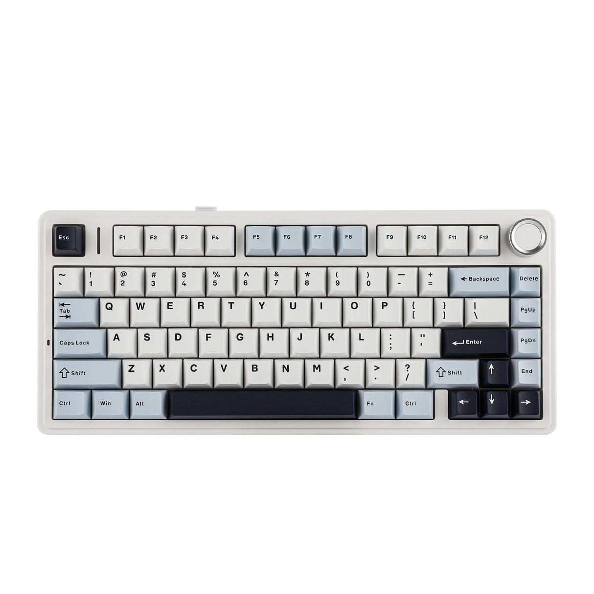 AULA F75 75% Gasket Wireless Mechanical Keyboard, LEOBOG Reaper Switch - Glacier Blue