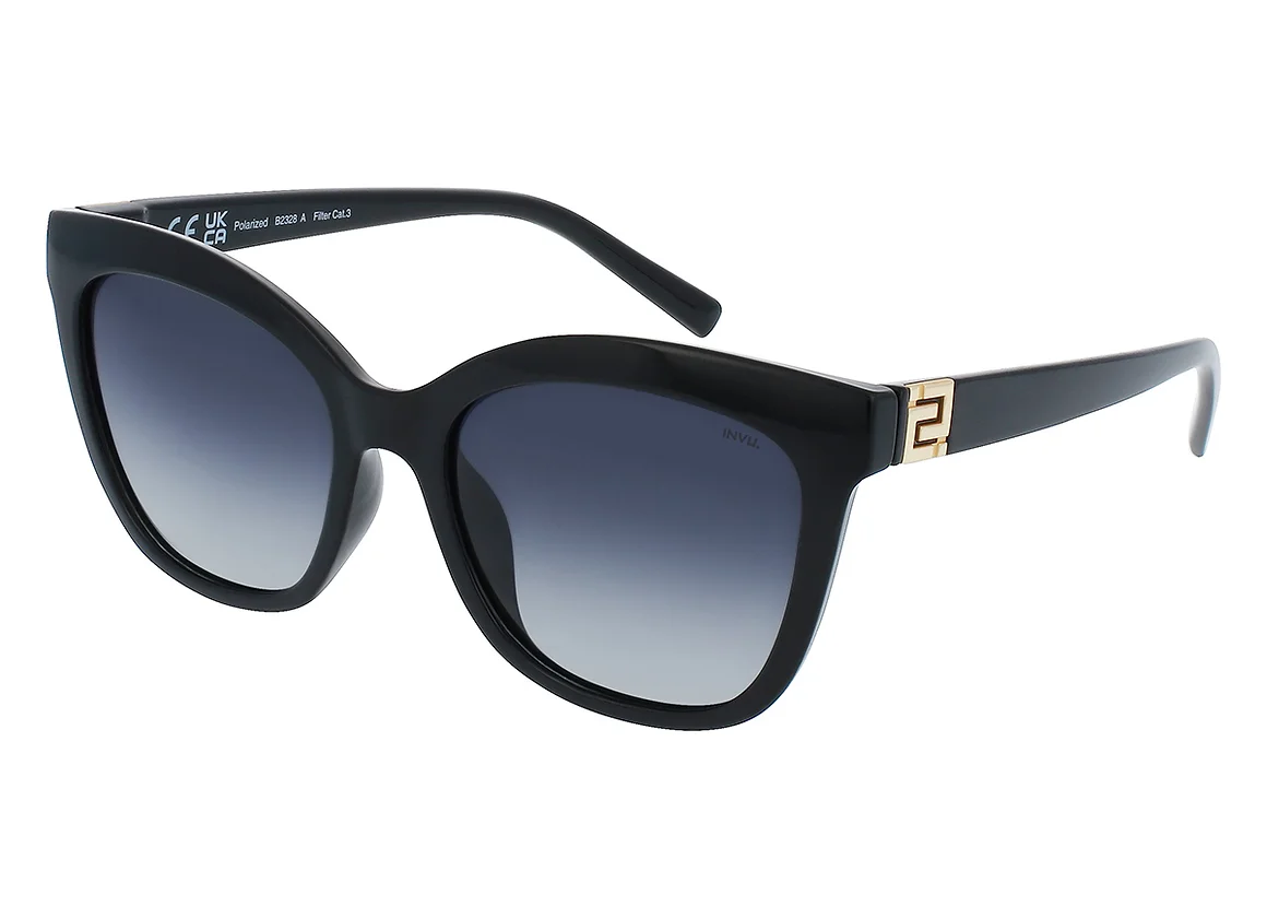 INVU Women Sunglass , Black B2328A