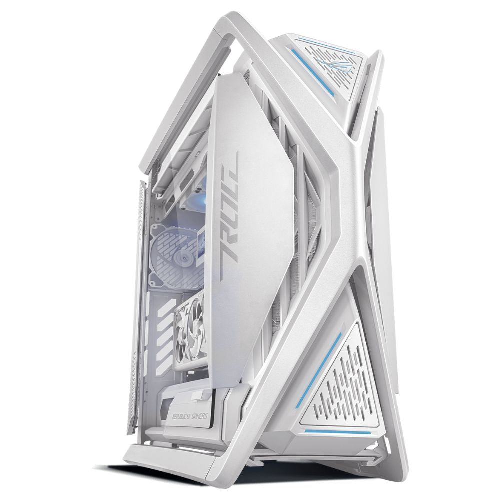 صندوق حاسوب ألعاب أسوس آر أو جي هايبريون جي آر 701 – أبيض