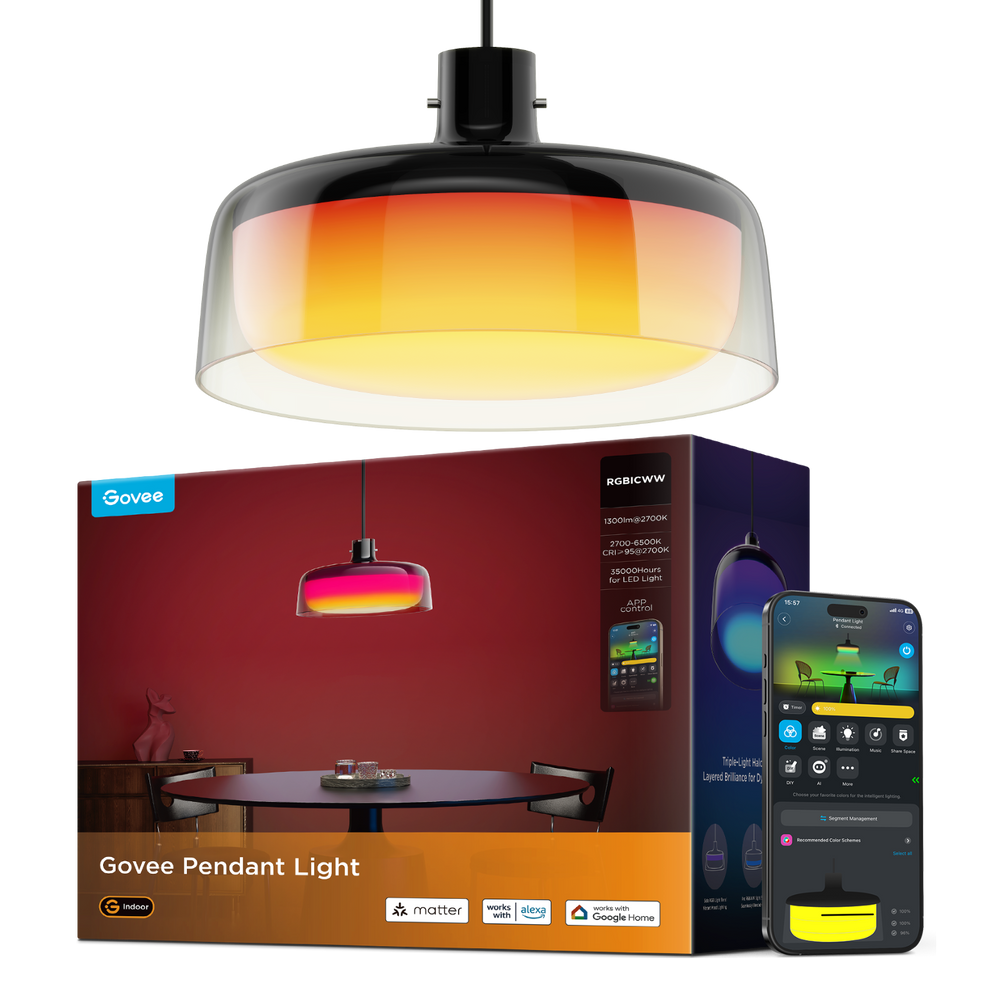 Govee RGBICWW Pendant light - H60C1