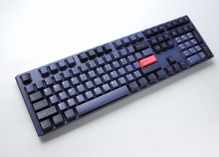 DUCKY ONE 3 TKL PBT HOT SWAP Blue Switch Cherry RGB Wired Mechanical Gaming Keyboard Arabic - Cosmic Blue