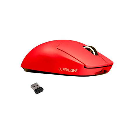 Logitech PRO X SUPERLIGHT Wireless Gaming Mouse - Red