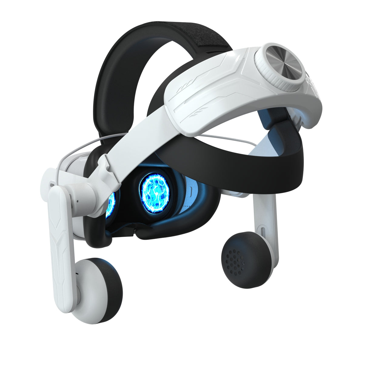 Gamax Meta Quest 3 Head Strap With Headphones - White