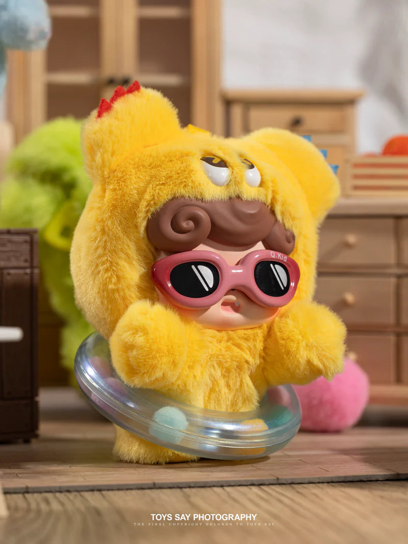 Q.Kid Emotional Hairy Monsters Series Plush (Blind Box) selling per piece - JO-2025025