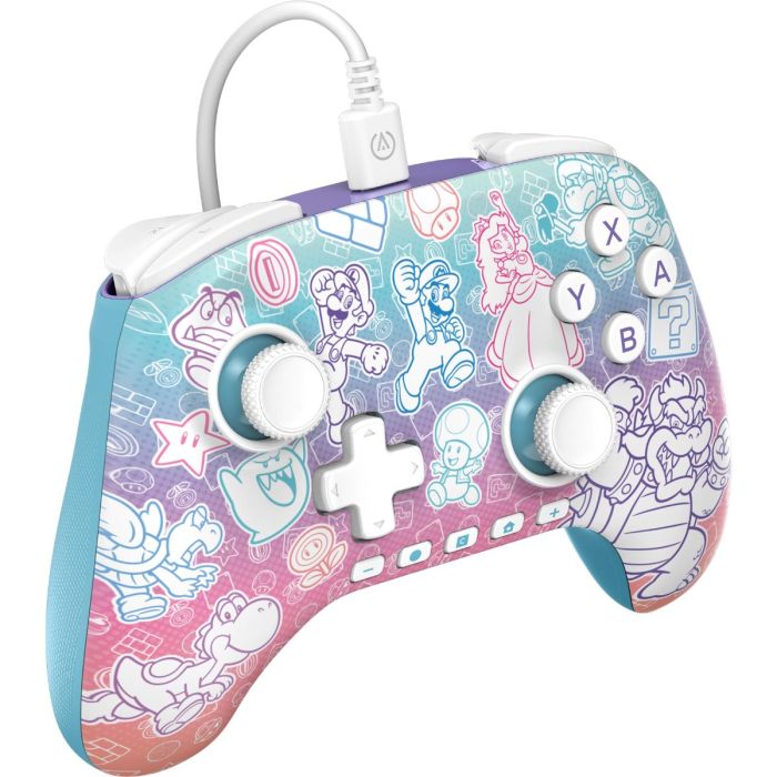 PowerA Advantage Wired Controller for Nintendo Switch 2 - Mushroom Kingdom