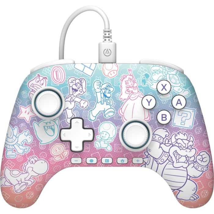 PowerA Advantage Wired Controller for Nintendo Switch 2 - Mushroom Kingdom