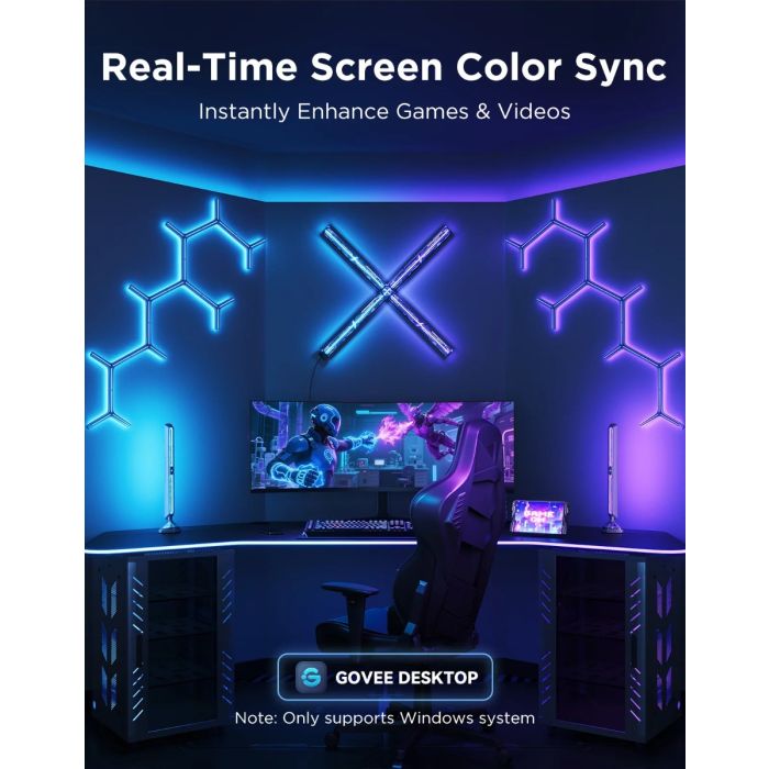 Govee Smart Gaming Light Bars Pro - H8048