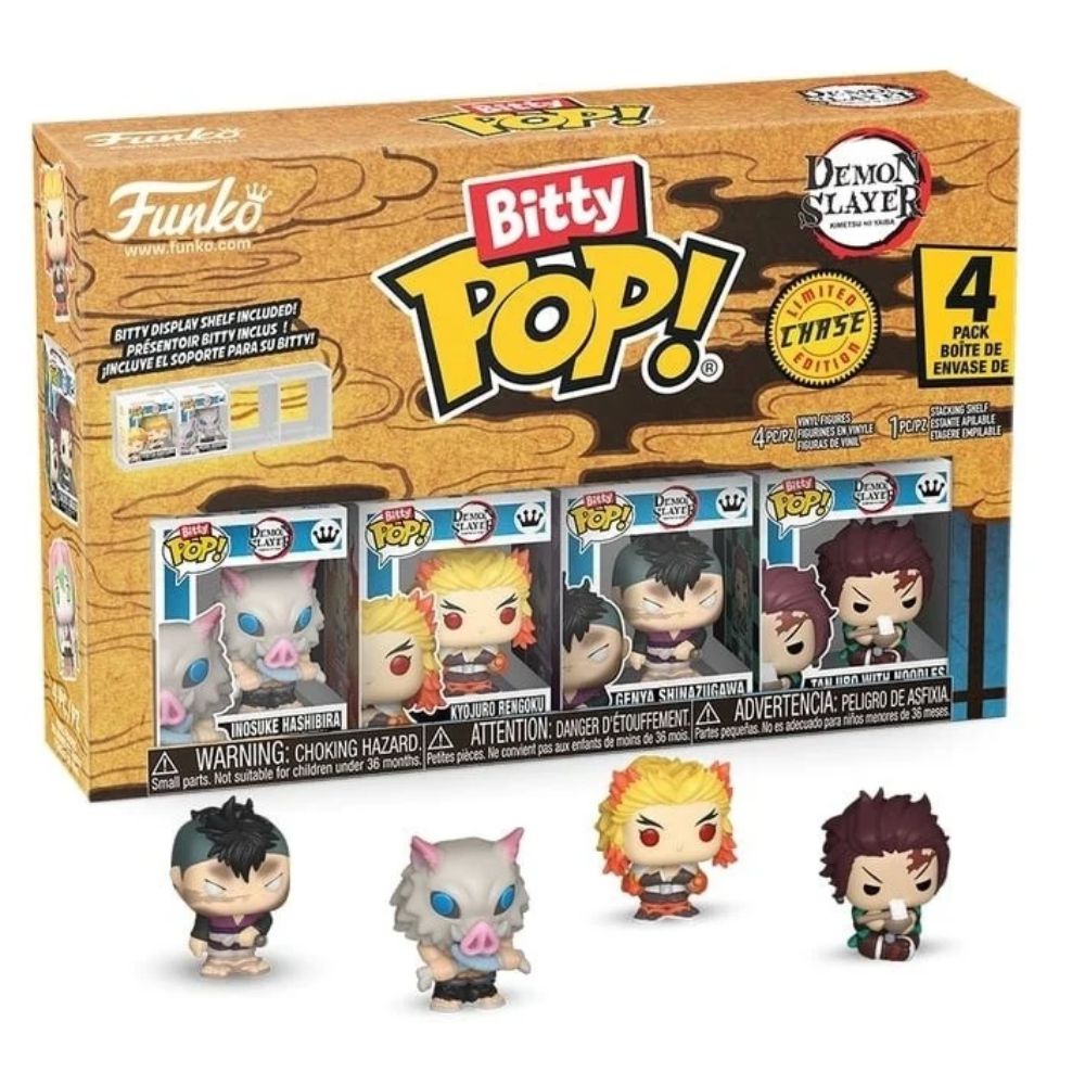 Bitty Pop! Animation: Demon Slayer - Inosuke 4Pk - 2.3cm