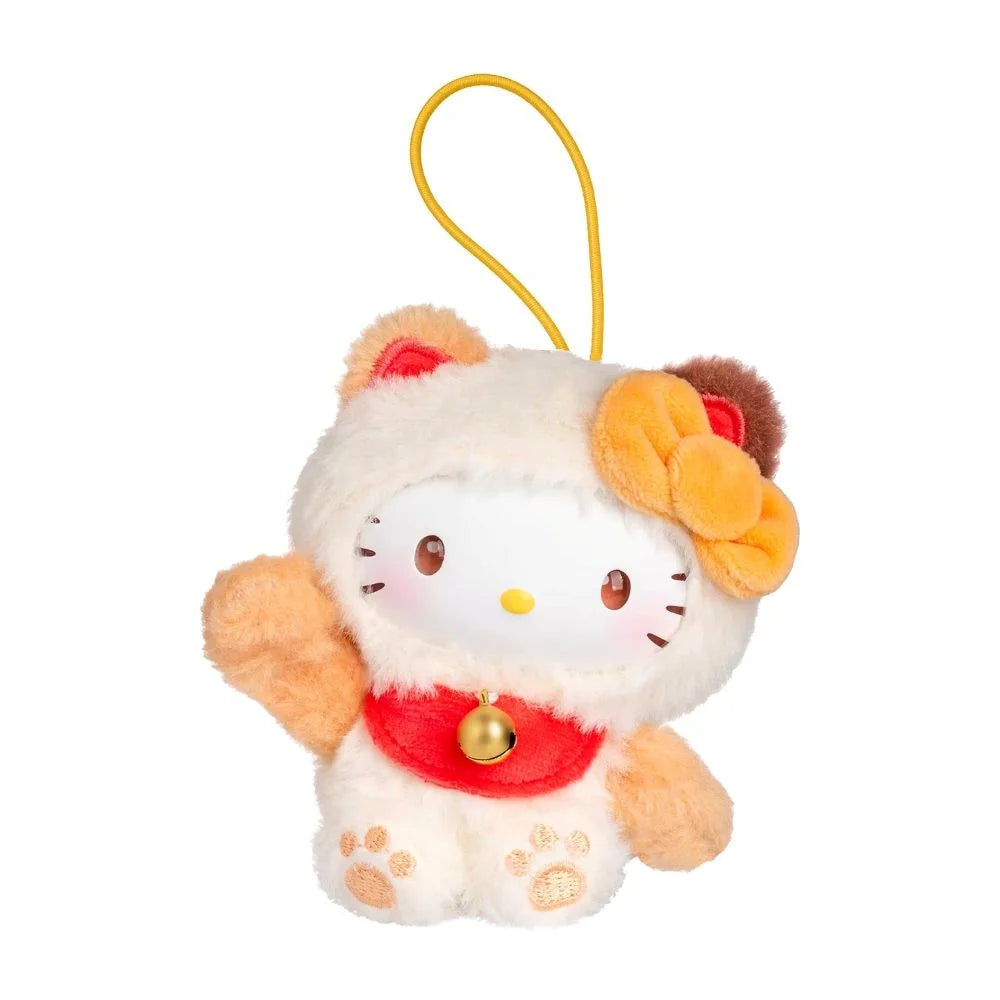 Hello Kitty Style Meow Blessing Series Plush Relaxing Toy Mi - 3.15 inch (Blind Box) selling per piece - 25MR-018