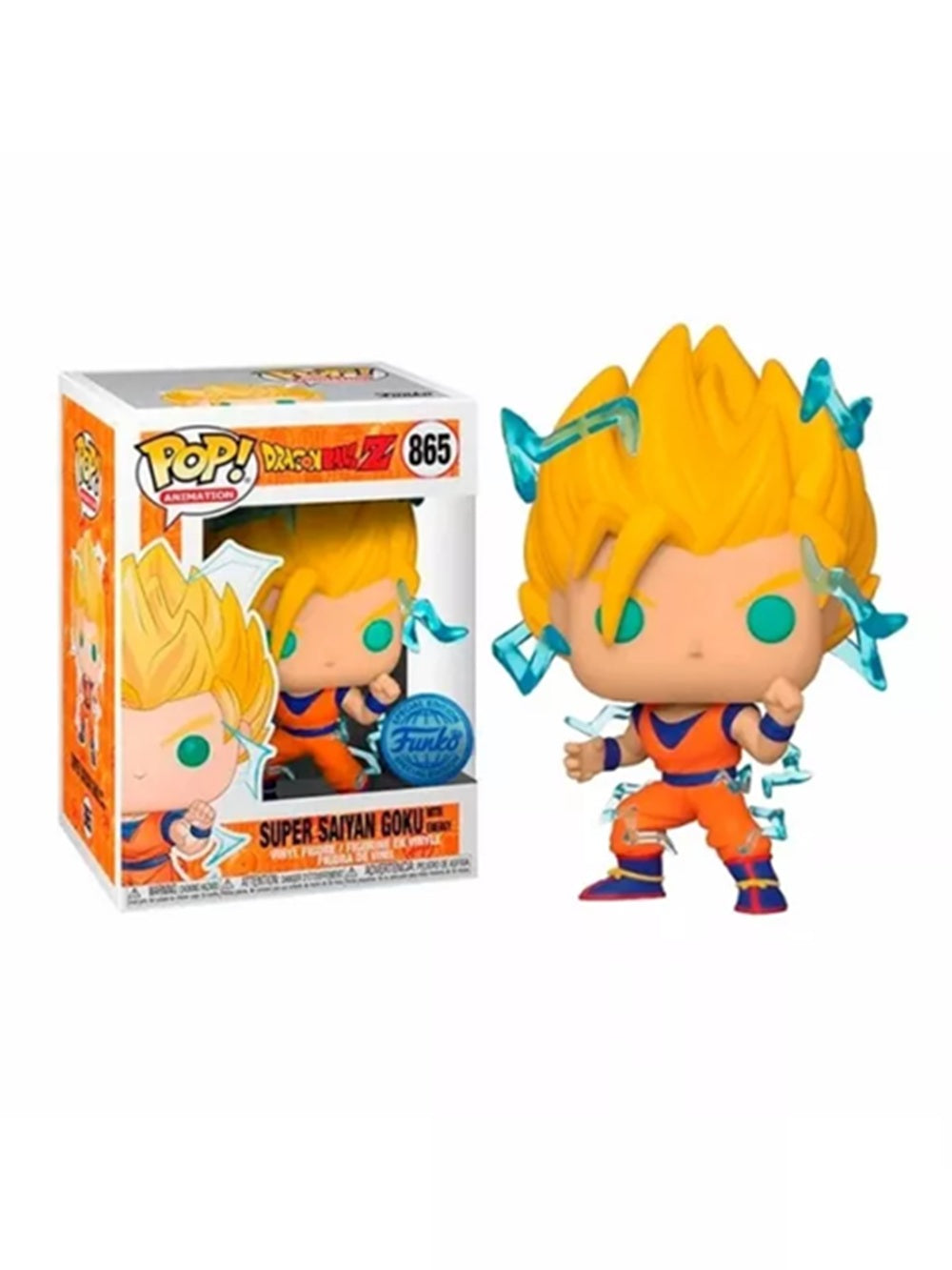Pop! Animation: Dragon Ball Z S8 - SS2 Goku w/ Chase (GW)(Exc)