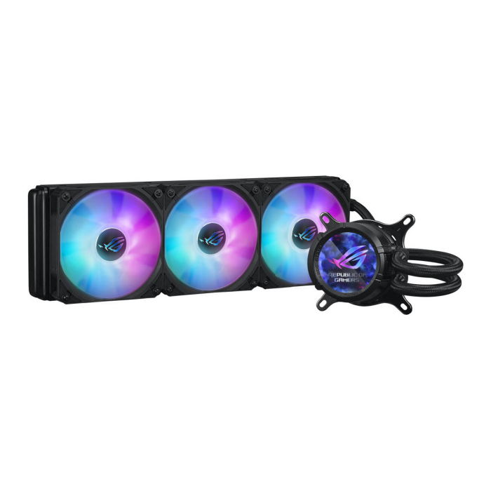 LC Asus Rog Strix III 360 ARGB LCD Gen2 360MM CPU Liquid Cooler - Black