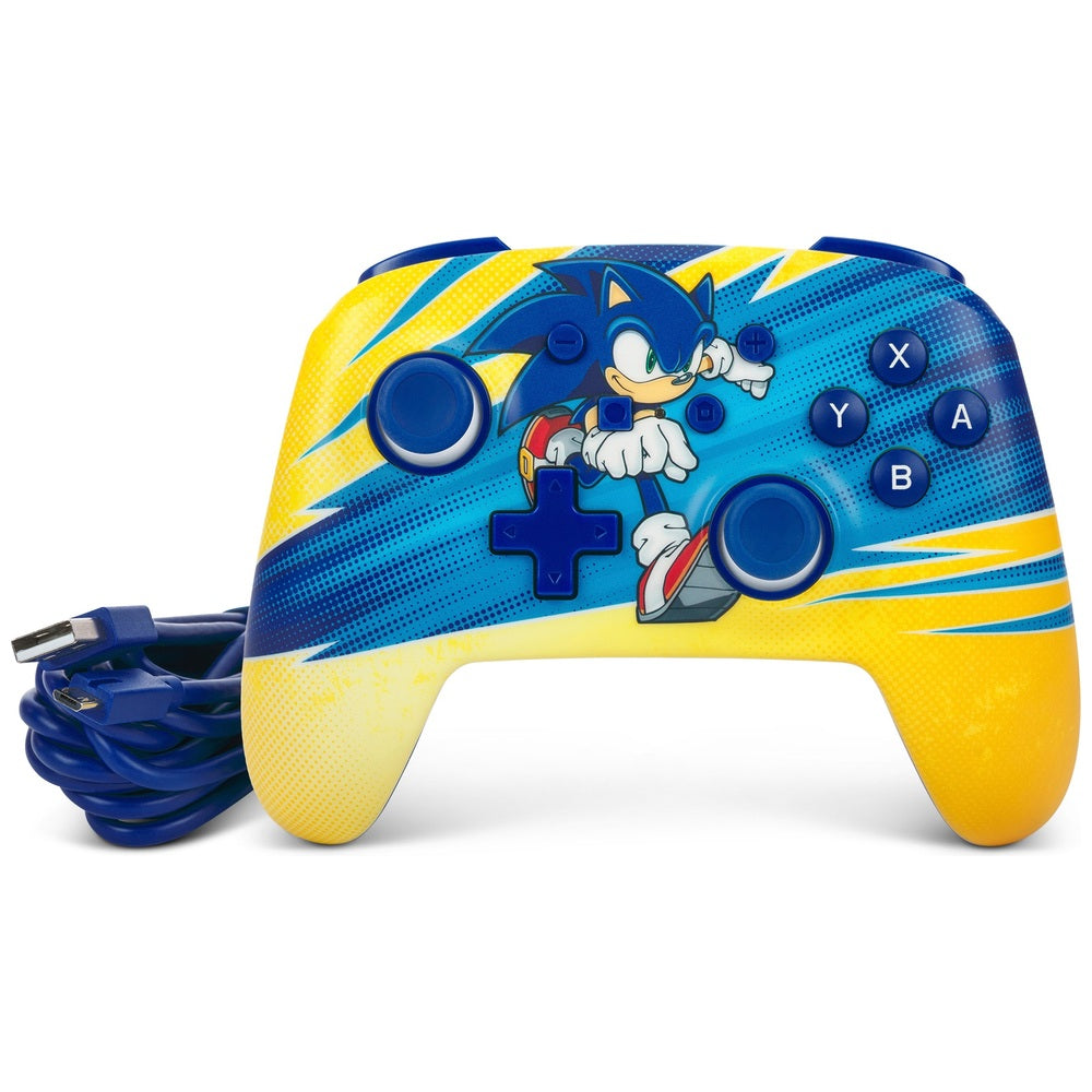 PowerA Enhanced Wired Controller for Nintendo Switch - Sonic