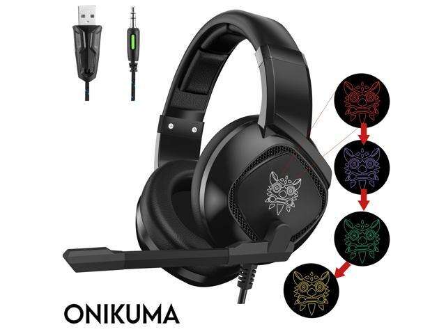 ONIKUMA K19 Gaming Headset – Black