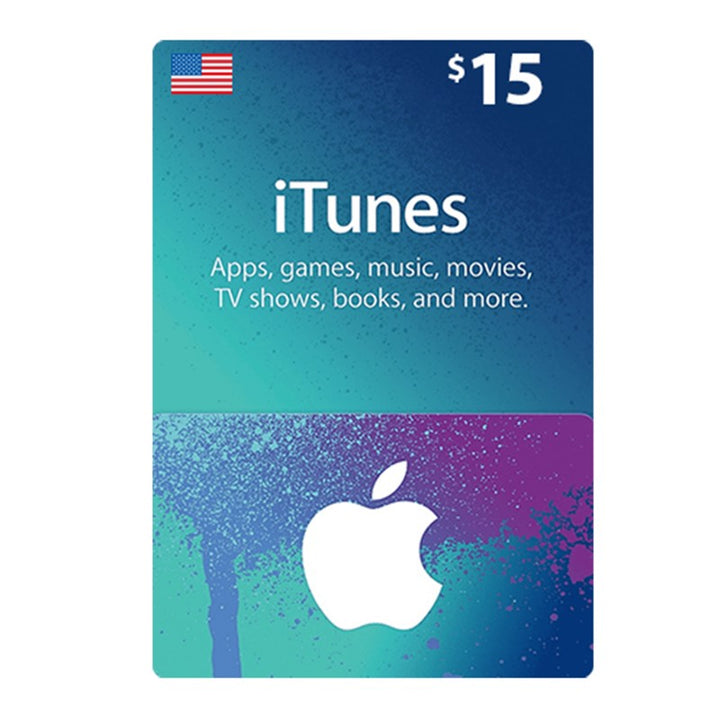 Apple iTunes Gift Card Online - 15$ US (SMS Delivery)