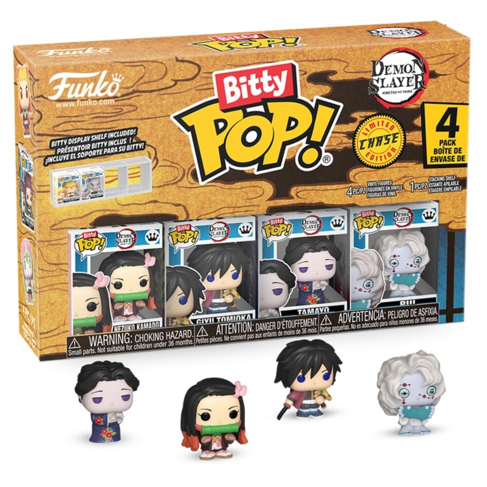 Bitty Pop! Animation: Demon Slayer - Nezuko 4Pk