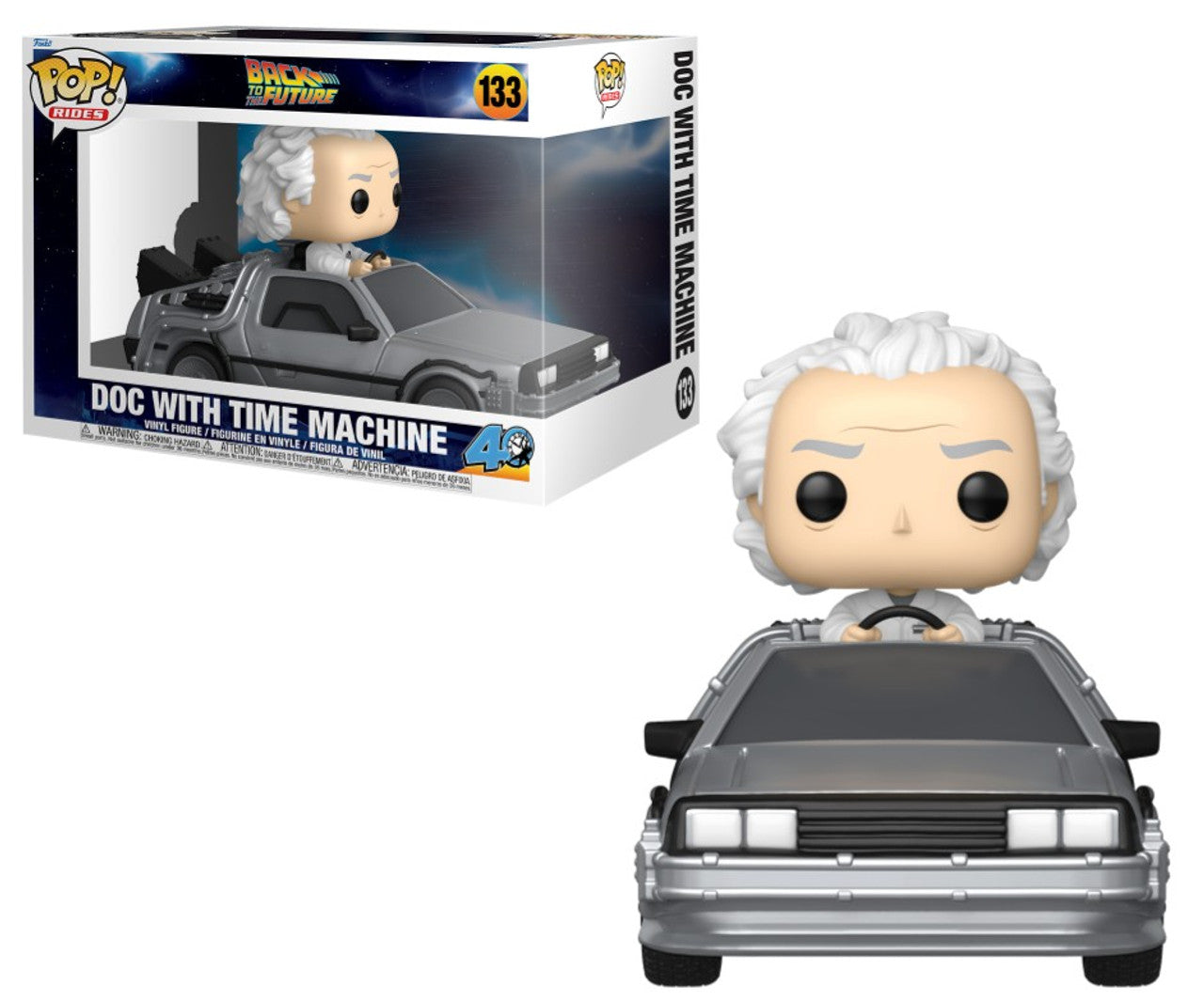 Pop Rides! Movies: Back to the Future S5 - Doc with Time Machine