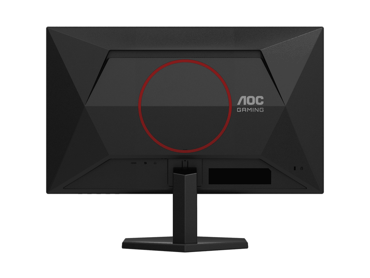 شاشة ألعاب مسطحة بتقنية IPS من AOC، طراز 27G42E، مقاس 27 بوصة، بدقة FHD (1920 × 1080)، ومعدل تحديث 180 هرتز، وزمن استجابة 0.5 مللي ثانية - أسود