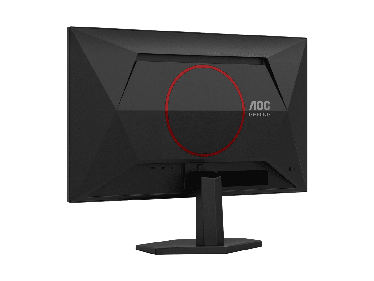 شاشة ألعاب مسطحة بتقنية IPS من AOC، طراز 27G42E، مقاس 27 بوصة، بدقة FHD (1920 × 1080)، ومعدل تحديث 180 هرتز، وزمن استجابة 0.5 مللي ثانية - أسود