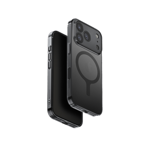 Uniq Airsuit MagSafe Case for iPhone 17 Pro Max - Glossy Smoke