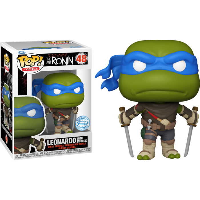 Pop! Animation: Teenage Mutant Ninja Turtle LR - Leonardo with Sword (Exc)
